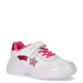 Sneaker da bambina con glitter in ecopelle bianco - PRIMIGI AVANT | Boscaini Scarpe