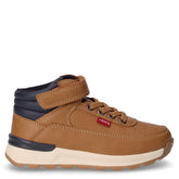 Ascot Mini polacchino in ecopelle bambino cammello blu | Boscaini Scarpe