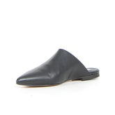 Sabot  a punta nero nappa | Boscaini Scarpe