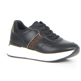 Sneaker con zeppa nero - Mid Season Sale Sneakers Donna | Boscaini Scarpe