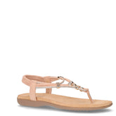 Sandalo infradito in ecopelle e tessuto rosa - TOO LIKE | Boscaini Scarpe