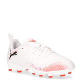 Future 8 play scarpa da calcio da bambino in ecopelle bianco nero - Scarpe Sportive Bambini | Boscaini Scarpe