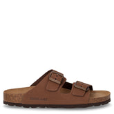 Sara ciabatta in pelle marrone - GRUNLAND | Boscaini Scarpe