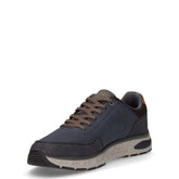 Sneaker in ecopelle navy | Boscaini Scarpe