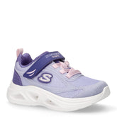 S Lights Sola Glow 2.0 sneaker in tessuto con luci bambina navy viola rosa | Boscaini Scarpe