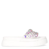Ciabatta di gomma white - LAURA BIAGIOTTI | Boscaini Scarpe