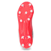 Ultra 7 Play FG/AG scarpa da calcio in ecopelle bianco rosso | Boscaini Scarpe