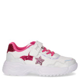 Sneaker da bambina con glitter in ecopelle bianco - PRIMIGI AVANT | Boscaini Scarpe