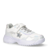 Sneaker bambina in ecopelle bianco | Boscaini Scarpe