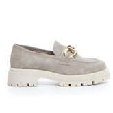 Mocassino chunky con catena ivory - Mid Season Sale Mocassini Donna | Boscaini Scarpe