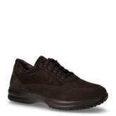 Scarpa sportiva in pelle scamosciata caffè | Boscaini Scarpe