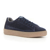 Sneaker scamosciata dark blue - Mid Season Sale Uomo | Boscaini Scarpe