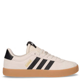 Vl Court Base 3.0 sneaker in pelle nero alluminio - ADIDAS | Boscaini Scarpe