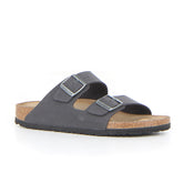 Arizona BS ciabatta gray velvet - Ciabatte Uomo | Boscaini Scarpe