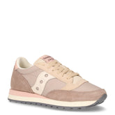 Jazz Original sneaker in pelle e tessuto tanno rosa - SAUCONY | Boscaini Scarpe