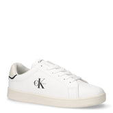 Sneaker in ecopelle bambino bianco nero latte | Boscaini Scarpe