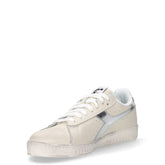 Game Low sneaker in pelle bianco argento | Boscaini Scarpe