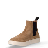 Stivaletto chelsea in pelle miele vaniglia | Boscaini Scarpe