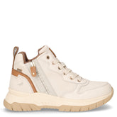 Sneaker in ecopelle crema - Sneakers Donna | Boscaini Scarpe