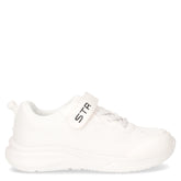 Sneaker in tessuto bambino bianco | Boscaini Scarpe