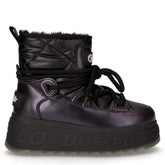 Eliza doposci in ecopelle nero - BUFFALO | Boscaini Scarpe