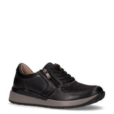 Sneaker con zip in pelle nero - CAPRICE | Boscaini Scarpe