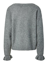 Cardigan in maglia grigio | Boscaini Scarpe