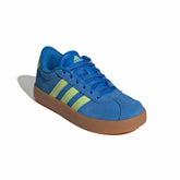 Vl Court 3.0 sneaker in pelle ragazzo blu verde | Boscaini Scarpe