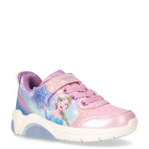 Fadinlight sneaker bambina in ecopelle e tessuto con luci rosa | Boscaini Scarpe