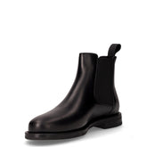 Stivaletto beatles in pelle nero | Boscaini Scarpe
