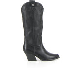 Stivale camperos con tacco nero - QUEEN HELENA | Boscaini Scarpe