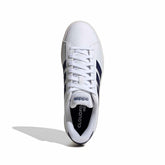 Grand Court 3.0 sneaker in ecopelle bianco blu | Boscaini Scarpe