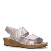 Sandalo con zeppa perla - Sandali Bassi Donna | Boscaini Scarpe