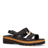 Sandalo con zeppa nero - Summer Days Sandali Donna | Boscaini Scarpe