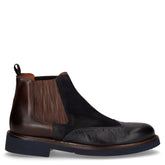 Stivaletto beatles in pelle marine | Boscaini Scarpe