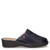 Ciabatta in ecopelle blu - Mid Season Sale Donna | Boscaini Scarpe