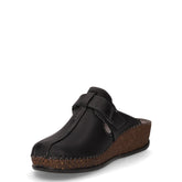 Ciabatta con zeppa nero | Boscaini Scarpe