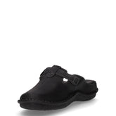 Ciabatta con zeppa nero | Boscaini Scarpe