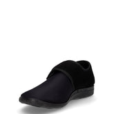 Pantofola in tessuto nero | Boscaini Scarpe