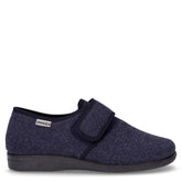 Pantofola intessuto con strappo blu - Ciabatte Uomo | Boscaini Scarpe