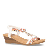 Sandalo con zeppa bianco - Sandali Con Tacco Donna | Boscaini Scarpe