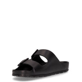 Ciabatta di gomma nero | Boscaini Scarpe