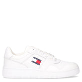 TJM retro basket essential sneaker bianco - TOMMY HILFIGER | Boscaini Scarpe