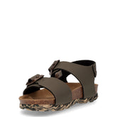 Luce sandalo da bambino oliva multi | Boscaini Scarpe
