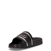 Morro Bay ciabatta di gomma nero argento | Boscaini Scarpe