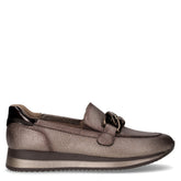 Mocassino con catena in ecopelle canna di fucile - Mocassini Donna | Boscaini Scarpe