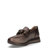 Mocassino con catena in ecopelle canna di fucile | Boscaini Scarpe