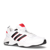 Strutter sneaker in ecopelle bianco nero | Boscaini Scarpe