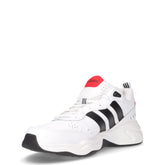 Strutter sneaker in ecopelle bianco nero | Boscaini Scarpe