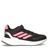 Runfalcon 5 sneaker bambina in tessuto nero rosa - ADIDAS | Boscaini Scarpe